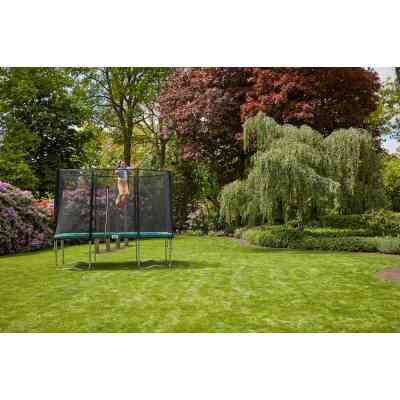 Батут Salta Combo круглий 427 см Зелений (586G) Винница