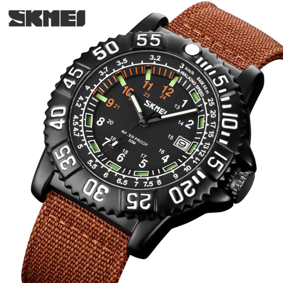 Мужские наручные часы Skmei 9281 Коричневый Винница