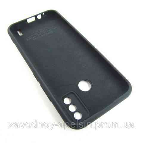 Tecno Spark 6 Go Чохол Силіконовий Grand black Одеса