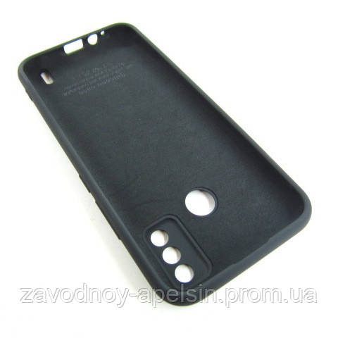 Tecno Spark 6 Go Чохол Силіконовий Grand black Одеса - фото 2