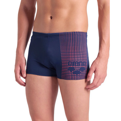 Плавки Arena Foggy Dots Swim Short 008483-700 темно-синій, кораловий 90 (3468337428794) Винница - изображение 4