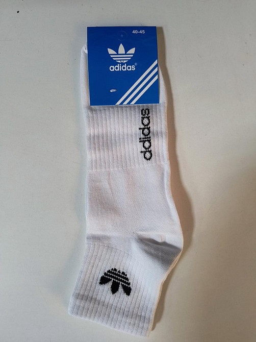 Женские носки набор 3шт средней висоты хлопок Адидас ADS3 Киев - изображение 3