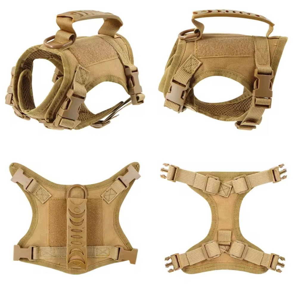 Тактична шлейка для собачок і кішок One Size хакі Київ - фото 5