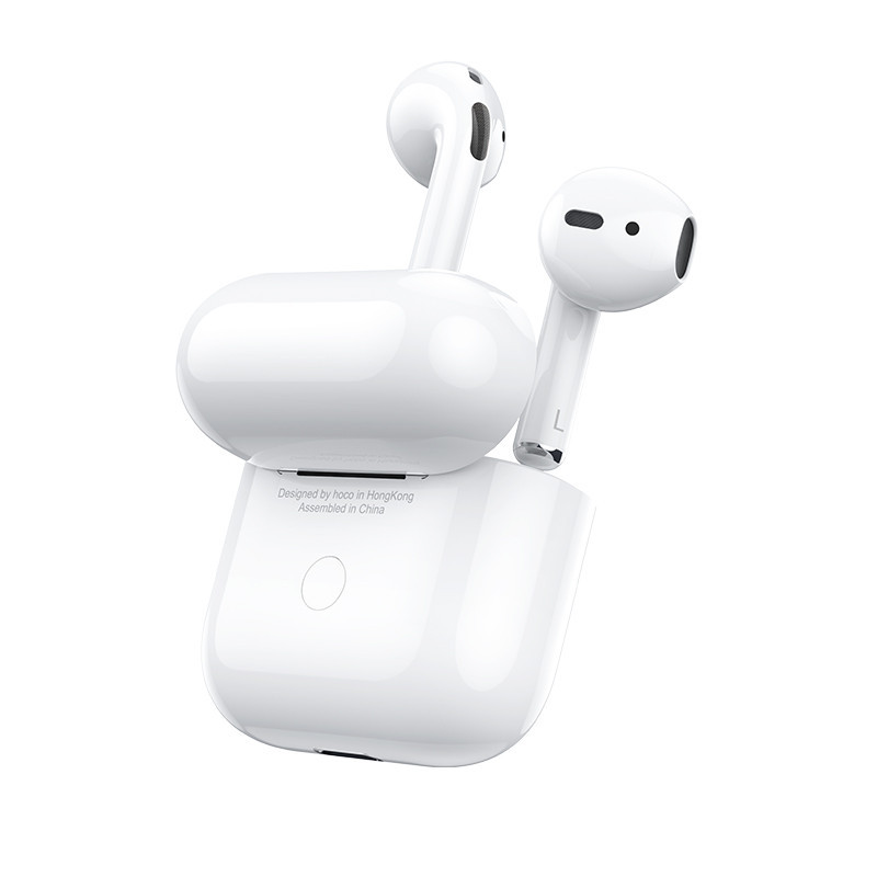 Бездротові навушники HOCO EW03 Plus True wireless BT headset White Київ - фото 6