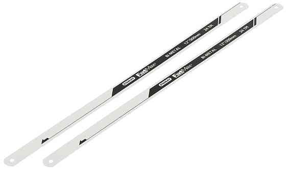 Полотно для ножівки для металу STANLEY "FatMax": BI-METAL 24 зуби/1" L = 300 мм 2 шт Одеса