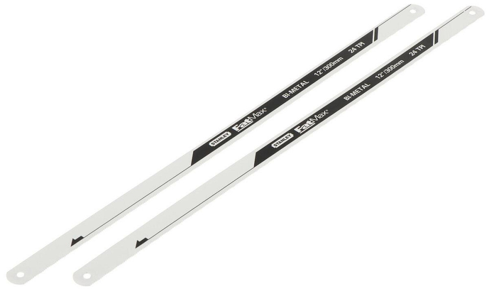 Полотно для ножівки для металу STANLEY "FatMax": BI-METAL 24 зуби/1" L = 300 мм 2 шт Одеса - фото 1