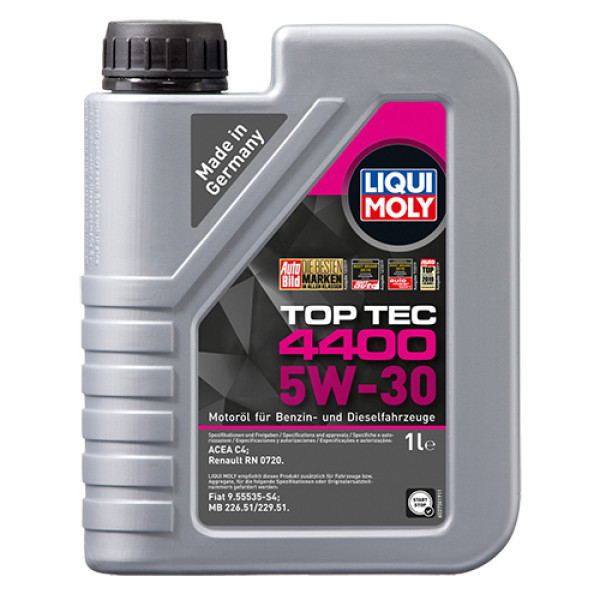 LIQUI MOLY Синтетична моторна олива - Top Tec 4400 5W-30 1л. Коломия - фото 1