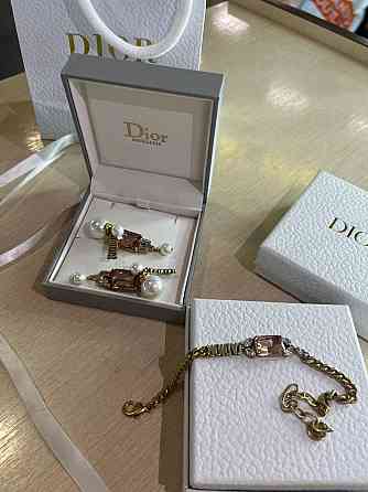 Діор набір сережки та браслет/ Dior Одеса