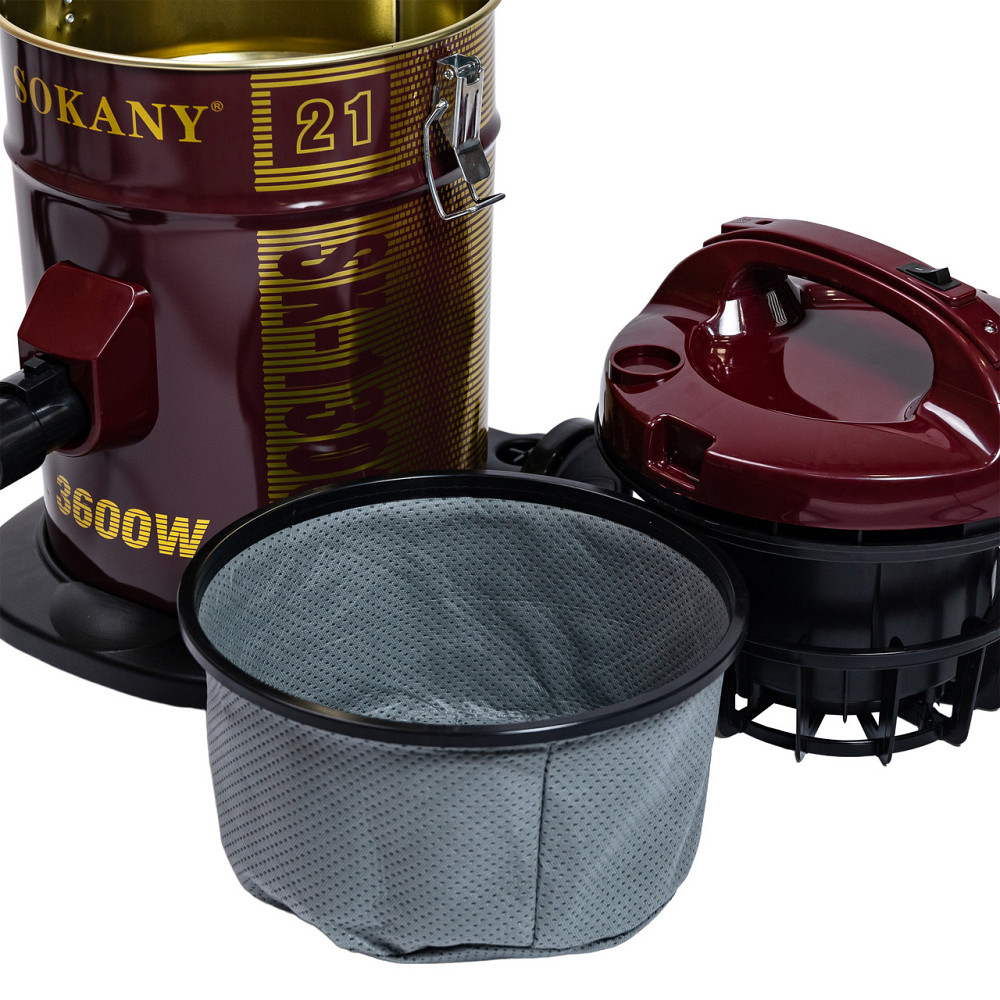 Sokany Пилосос SOKANY SK-13006 професійний з мішком 21 л Коломия - фото 2