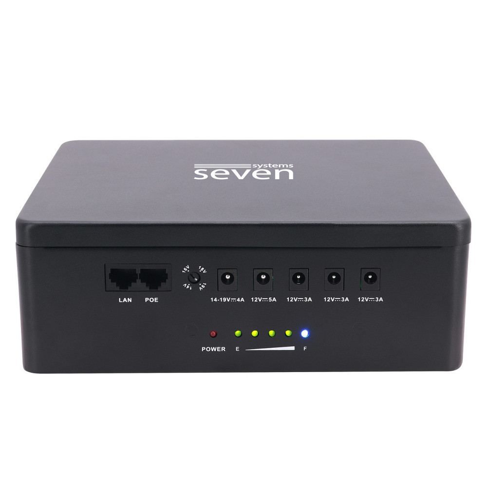 ДБЖ SEVEN UPS-7960 black 60W LiFePO4 з регулюванням вихідної напруги Київ - фото 6