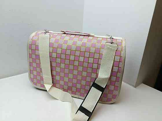 Сумка-переноска для тварин 36*18см рожева Луцьк