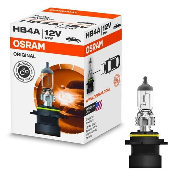 Галогенова лампа OSRAM HB4A 9006XS-FS 51W 12V P22d 10X10X1 Харків - фото 1