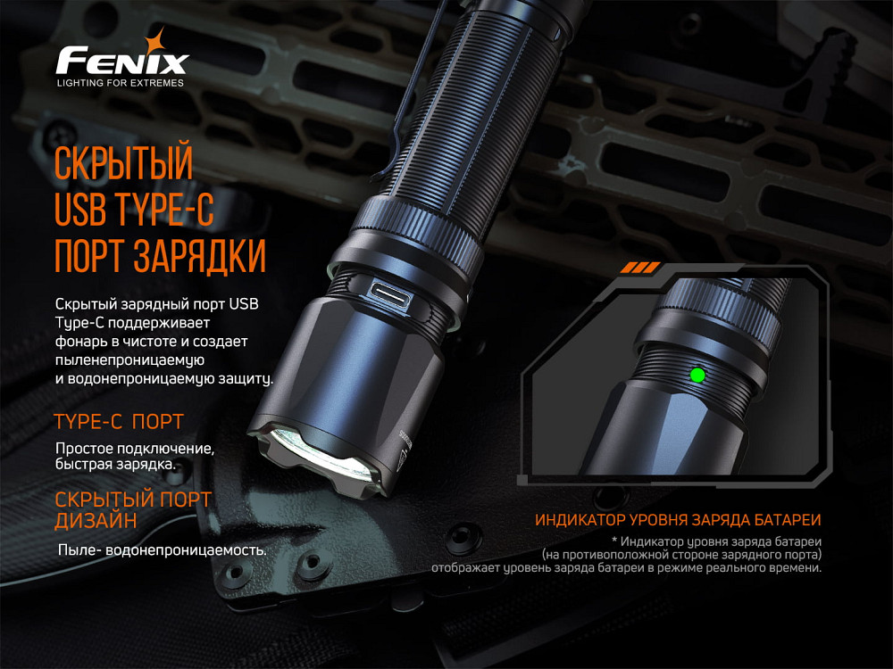 Ліхтар ручний Fenix TK20R V2.0 Київ - фото 10