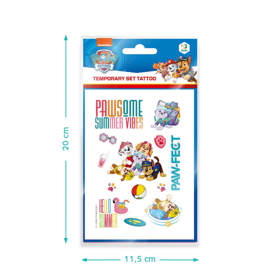 Набор детских временных татуировок 