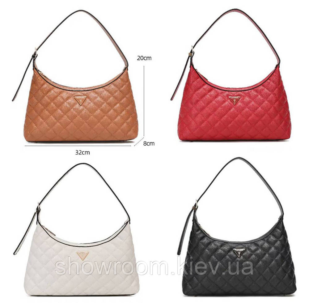 Женская удобная сумочка Guess (954117) black Киев - изображение 7