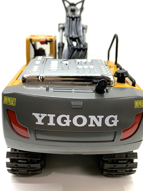 Екскаватор гусеничний на радіоуправлінні Вид 2 Жовто-чорний (ВС1037) Чернигов - изображение 9