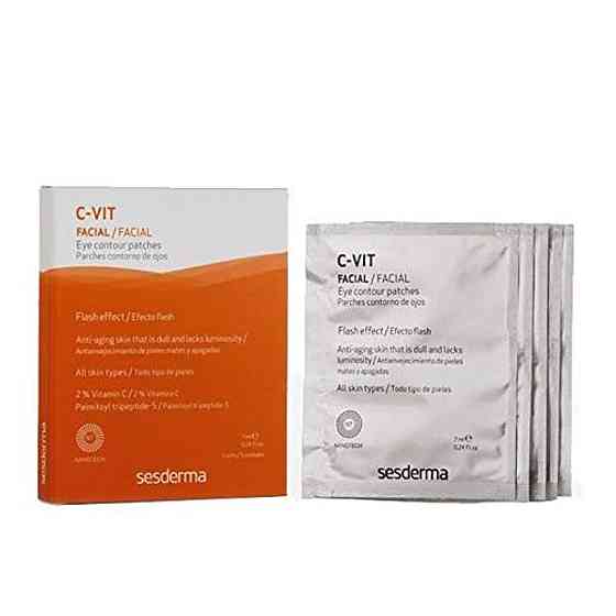 Сесдерма C-Vit Патчи вокруг глаз SesDerma C-Vit Eye Contour Patches, 5 пар Днепр