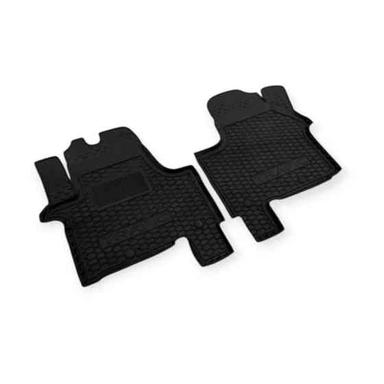 Килимки салону автомобіль Опель Vivaro (2015-) (1+1) борт 2,5 см, з перемичкою, передні Мукачево