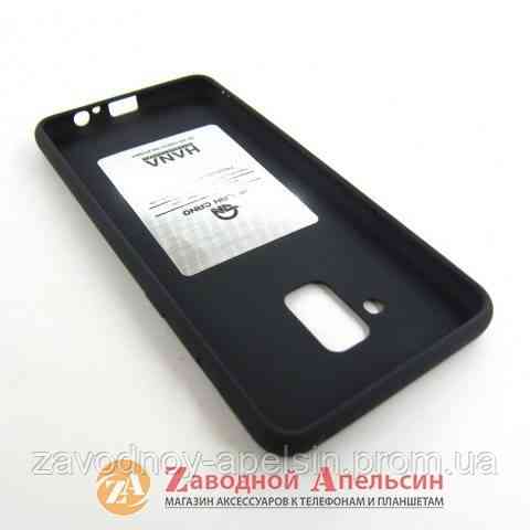 Samsung A8 plus A730 защитный чехол Jelly Case black Одесса