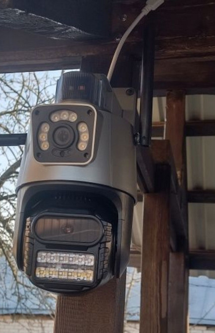 Камера IP з двома об'єктивами відеоспостереження IC Харків - фото 5