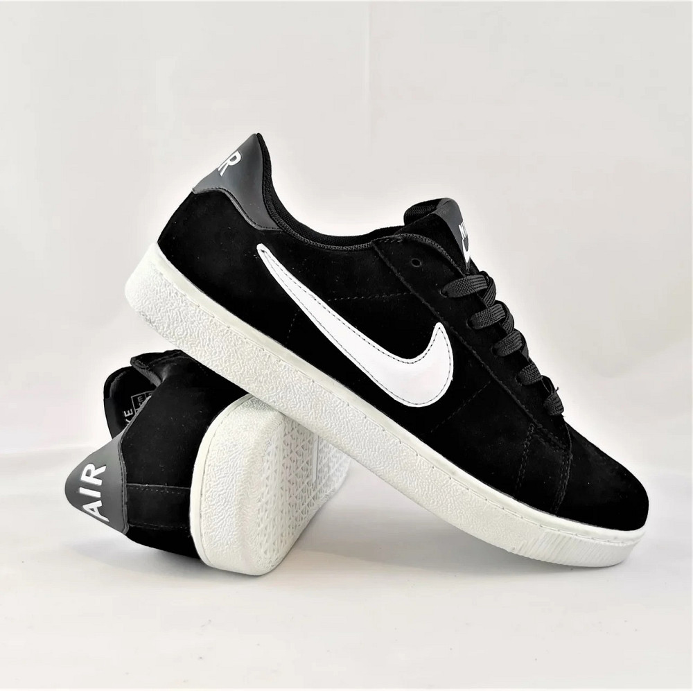 Кросівки Nike Чорні Чоловічі Замшеві Найк (розміри: 44) Відео Огляд Дніпро - фото 2