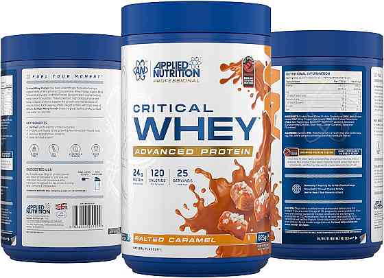 Протеин Applied Nutrition Critical Whey Protein 825 г, Salted Caramel Луцк