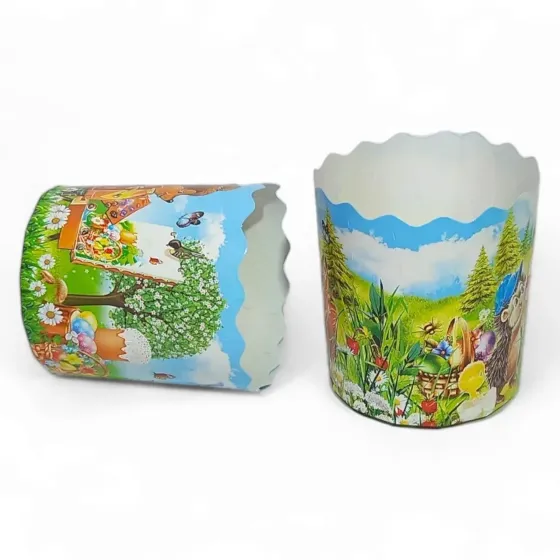 Форма для пасок d130*h85 Дитячі казки 50 шт(02357817700) Харків