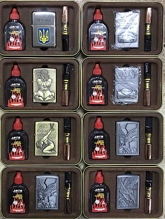 Запальничка ZIPPO 3 в 1 (бензин, мундштук) ART- 006/2001 (120) Київ - фото 2