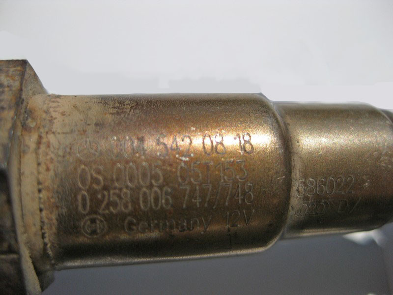 Mercedes-Benz  A0045420818 Лямбда - зонд за каталізатором для двигунів M272 V6 3.0 3.5л M273 V8 5.5л M156 6.3л Одесса - изображение 3