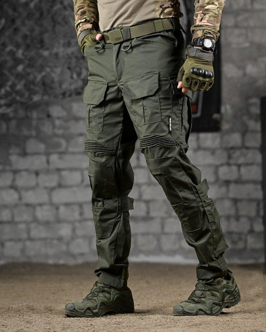 Штурмові тактичні штани misterioso g3 олива ДЛ6499 Одеса - фото 3