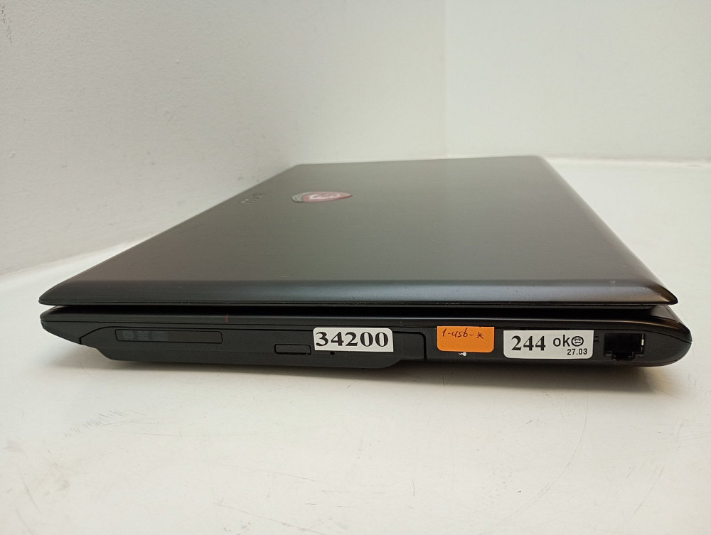 Ноутбук MSI	MS-16GH i5-4210H\4\0\Nvidia GeForce GTX850M АКБ- (товар вживаний) Луцьк - фото 4
