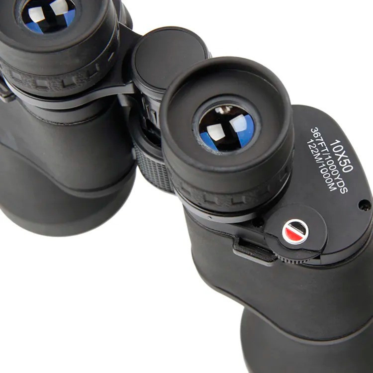 Бінокль тактичний водостійкий для полювання і риболовлі туризму Comet AXP111 (10x50) з червоним фільтром чорний в чохлі Київ - фото 7