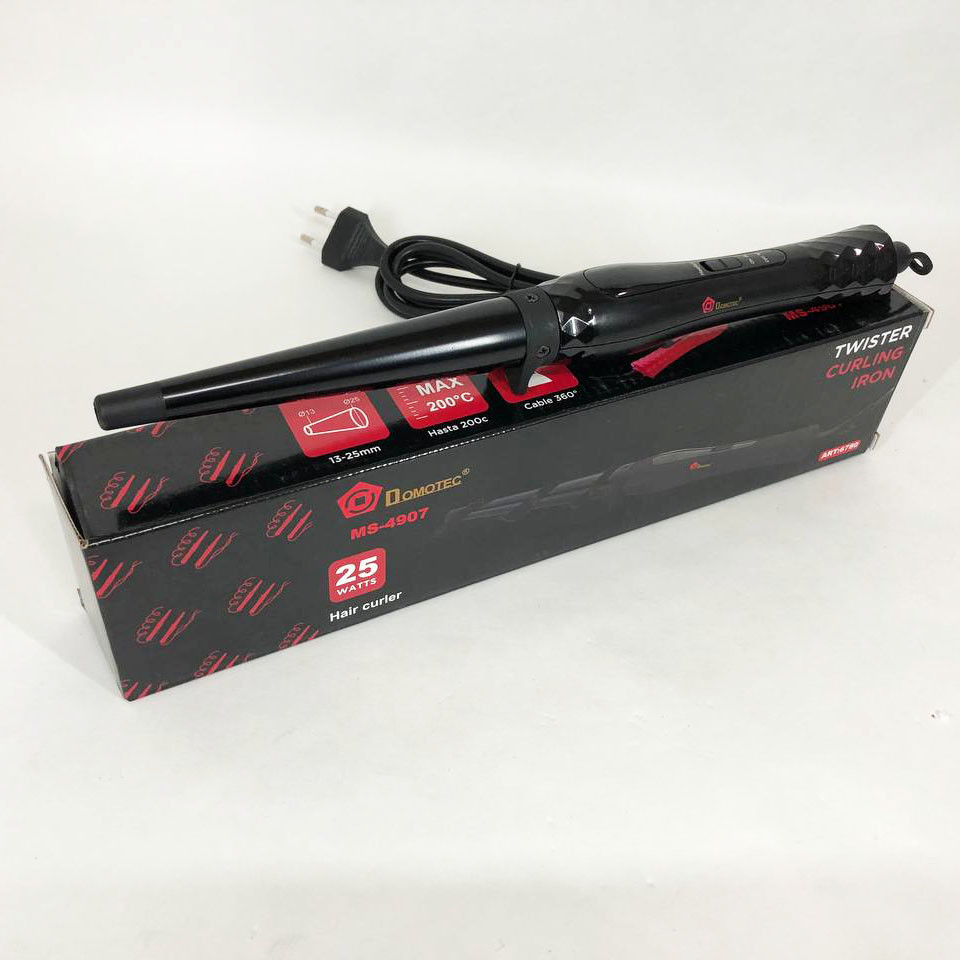 Плойка з функцією укладання і завивки волосся DOMOTEC, Плойка для об'єму, Праска для завивки волосся HC-47 Івано-Франківськ - фото 1