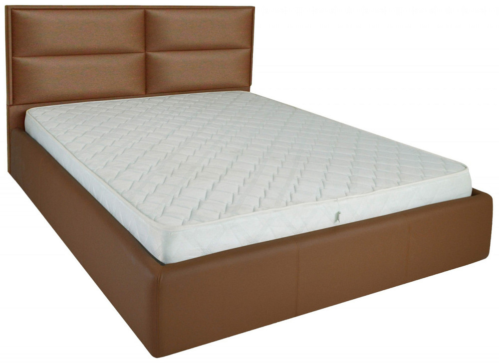 Кровать Двуспальная Sheffield Comfort 160 х 190 см Fly 2213 A1 С подъемным механизмом и нишей для белья Светло-коричневый Днепр - изображение 7