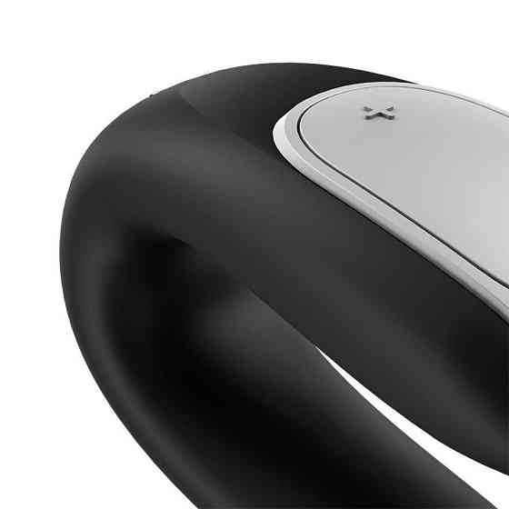 Смарт-вибратор для пар Satisfyer Double Fun (Black) с пультом ДУ Sex Aura Киев