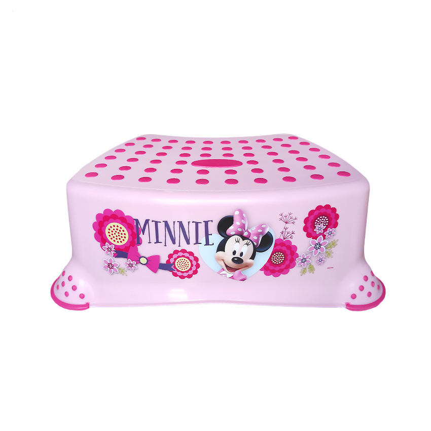 Дитяча антиковзаюча сходинка для ванної Disney Mini Girl Pink Lorelli Рожевий Кривий Ріг - фото 1