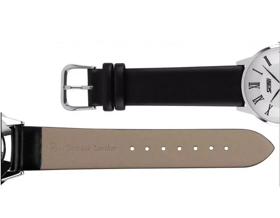 Мужские часы Skmei 9092 Rome (Черный с черным циферблатом) Киев - изображение 4