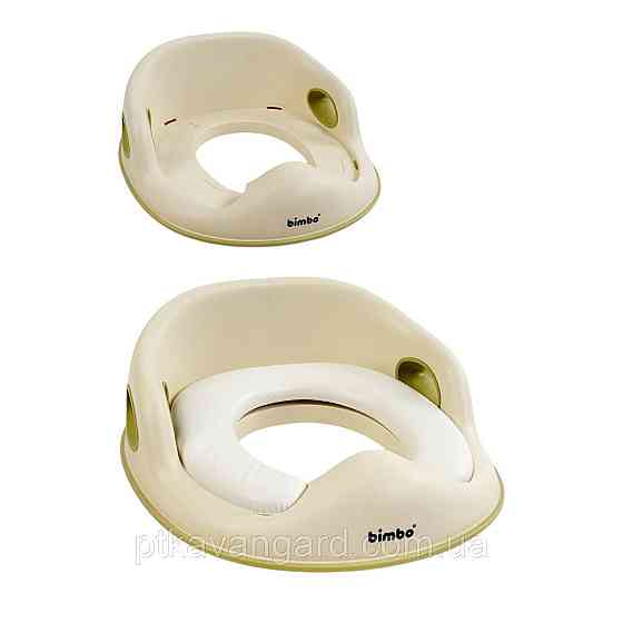 Дитяче сидіння накладка на унітаз "Bimbo" BM-09920 м'яка, бежевий Хмельницький
