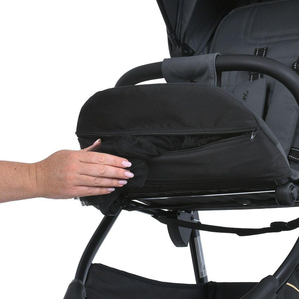 Коляска дитяча EL CAMINO FIJI Gray Matt прогулянкова з чохлом та москітною сіткою Сірий (ME 1113-2) Чернигов - изображение 10