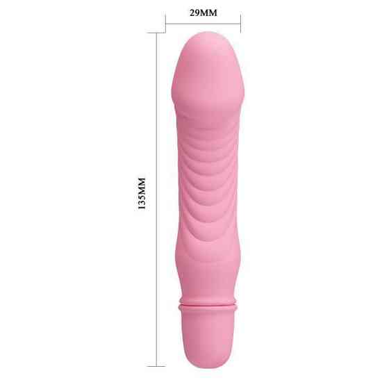 Класичний вібратор PRETTY LOVE STEV PINK Sex Aura Київ