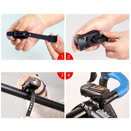 Велосипедний передній ліхтар BC23Pro-XPE (ЗУ Type-C + акумулятор) Велофара Вінниця - фото 6