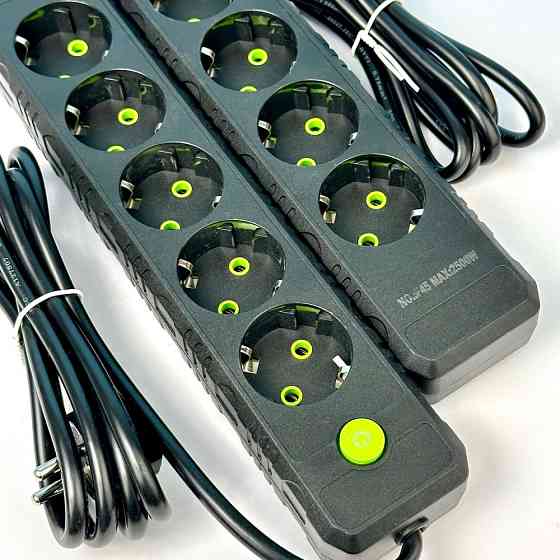 Сетевой фильтр-удлинитель 5 розеток 2500W 6м Винница