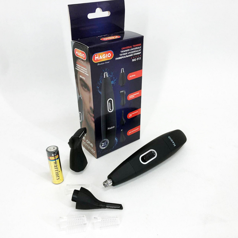 Тример для носа і брів, Тример для стрижки волосся носа бороди гоління, вух бритва HR-31 Львів - фото 10