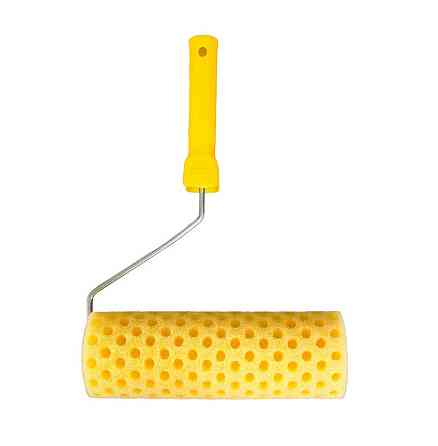 Валик малярный структурный MASTERTOOL Moltopren Decor Peas 80/230 мм Ø 6 мм с ручкой 92-6204 Ровно