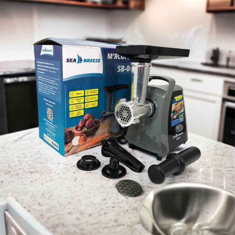 Потужна домашня м'ясорубка, М'ясорубки шнекові, М'ясорубка настільна професійна 'ясорубки для ковбаси WA-14 Львів - фото 11