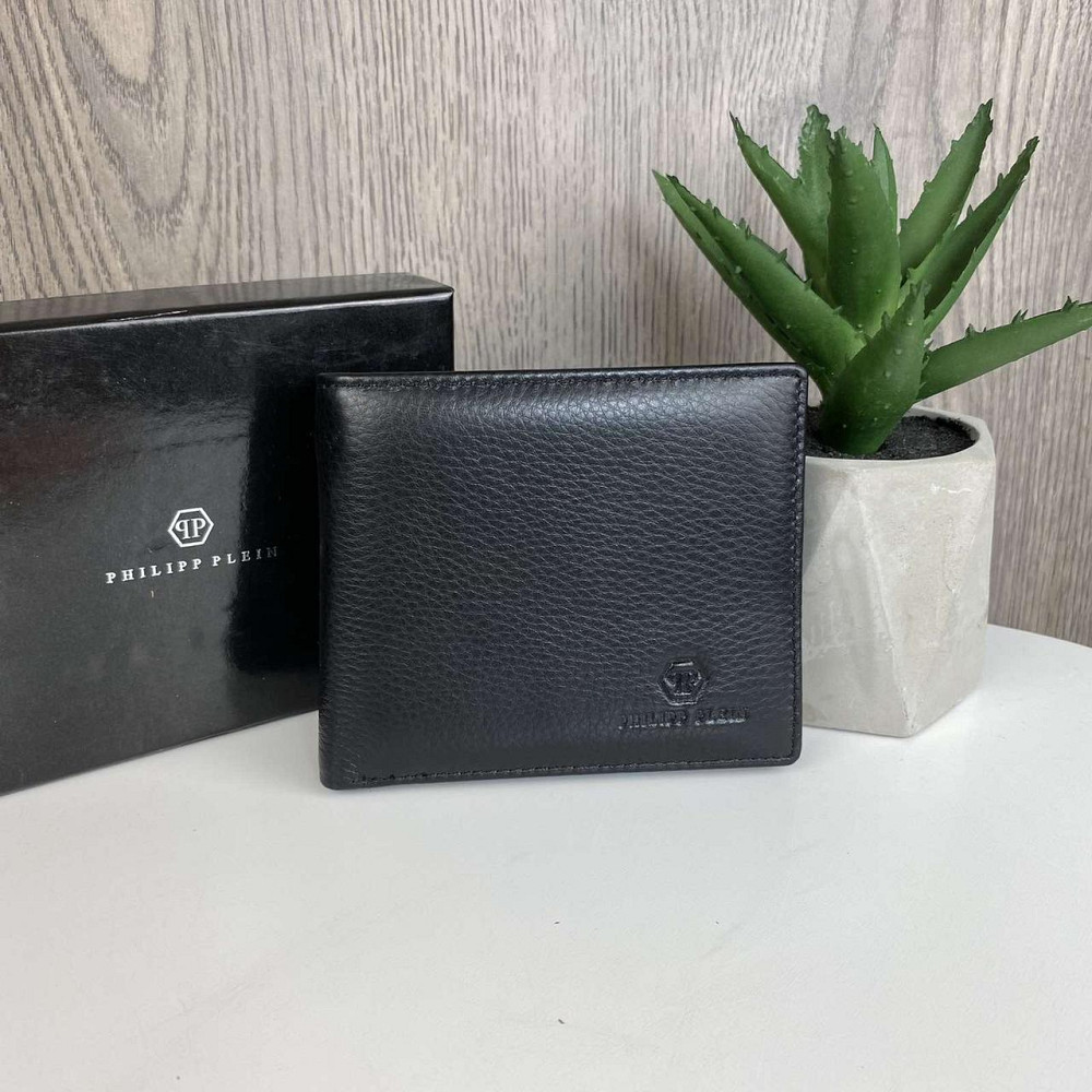 Чоловічий шкіряний гаманець стиль Philipp Plein люкс якість, портмоне натуральна шкіра ( 28114 ) Харьков - изображение 1