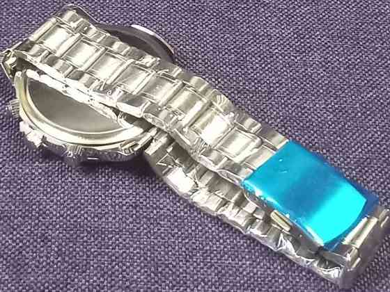 Роскошные модные мужские часы Liandu с календарем из нержавеющей стали. Киев