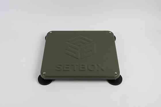 Корпус Setbox для Starlink Mini на авто для самостоятельной сборки + адаптер 12V (Оливковый) Киев