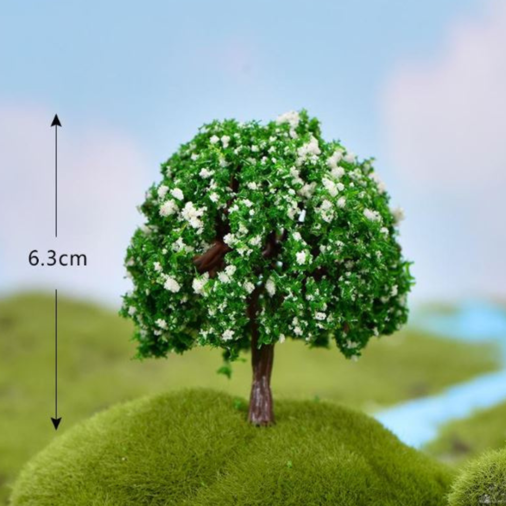 Цветущие деревья 6-7 см для макета, диорамы, миниатюры, мини-сада, минкроланшафта, моделирования. Одесса - изображение 6