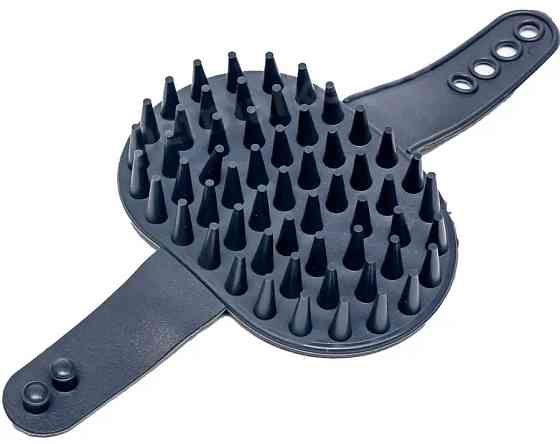 Щетка резиновая GeoJoy Long для груминга собак, размер 27 х 13.5 х 2.5 см Винница